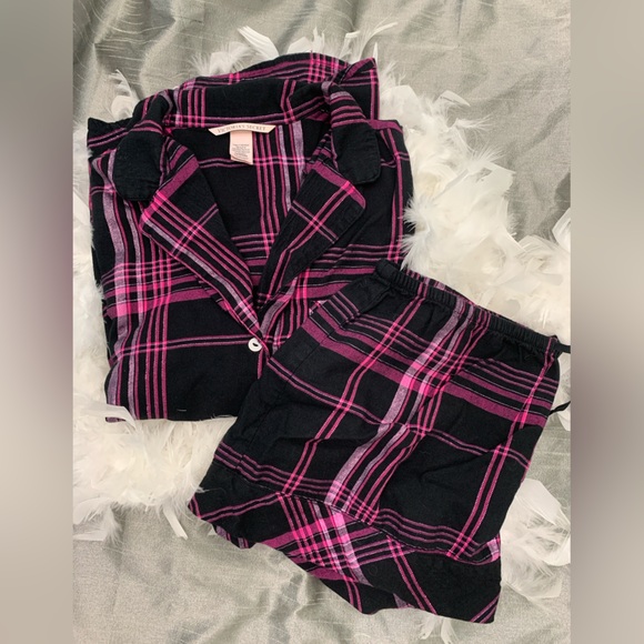 💜Victoria’s Secret🩷soft flannel PJ set💜 - Picture 4 of 7